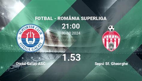 Oțelul vs Sepsi în direct live Cote Oţelul — Sepsi: ponturi pariuri .